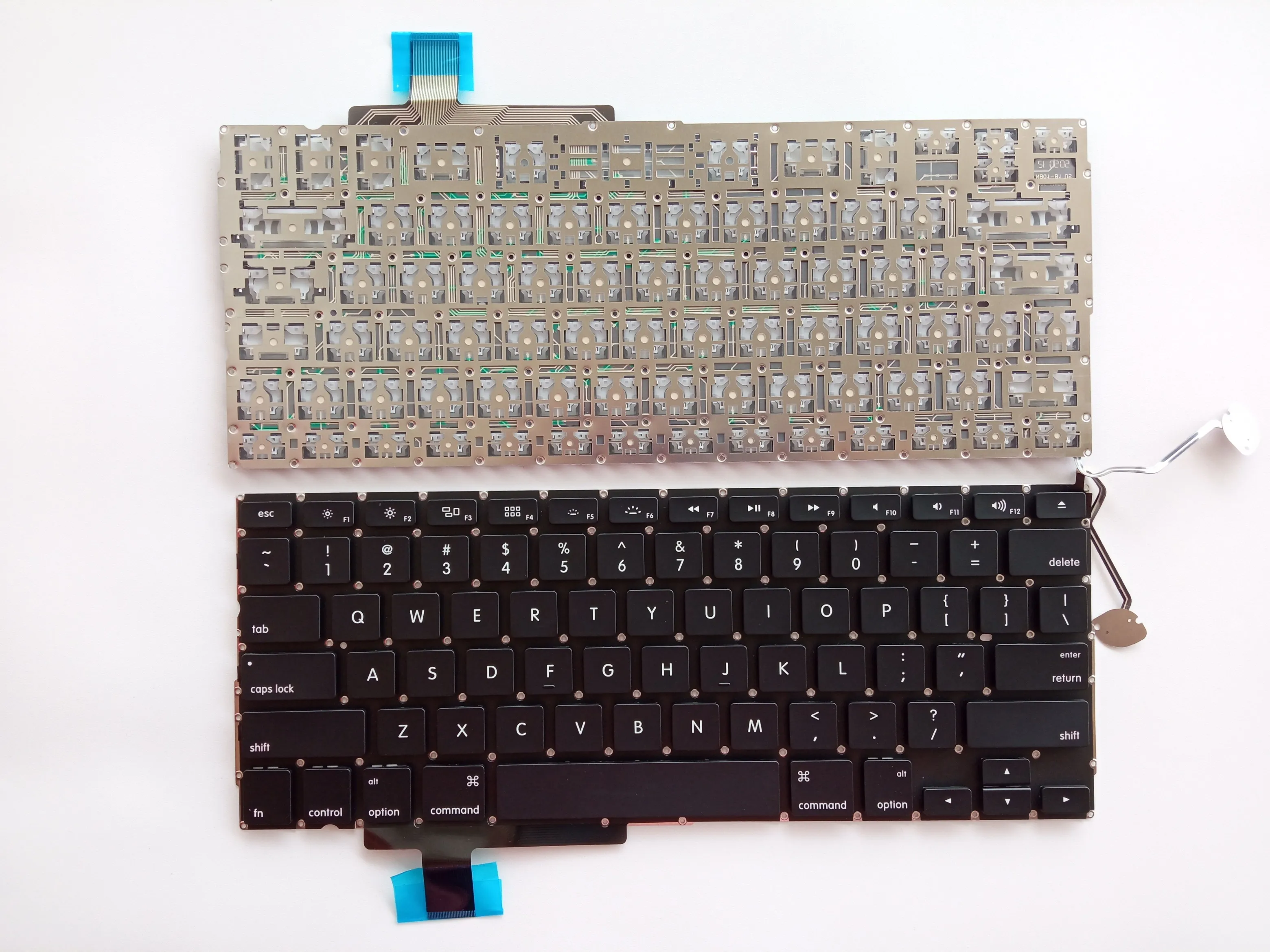 Picture of Laptop US keyboard forNew Replacement Keyboard Laptop For APPLE A1297 small carriage return BLACK US US Layout